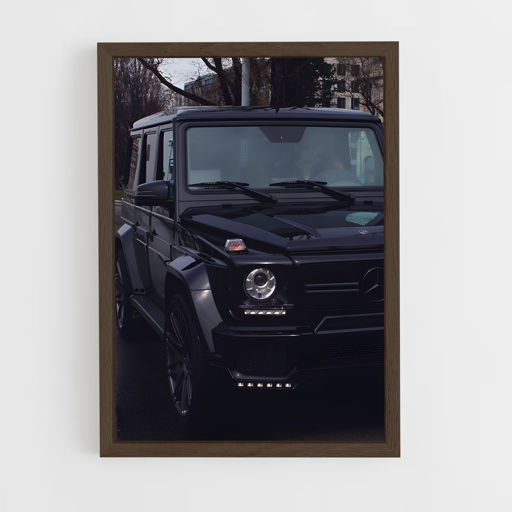 Poster AMG Noir – affiche Mercedes (vue 5)